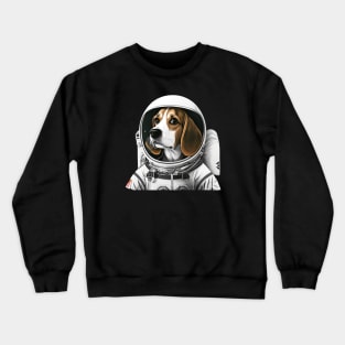 Astronaut Beagle Crewneck Sweatshirt